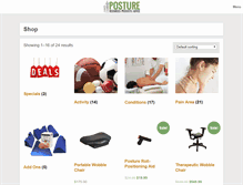 Tablet Screenshot of postureresources.com